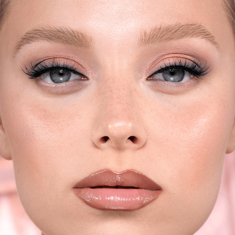 Mini Starlette Paleta de sombras 5 tonos rosas y grises