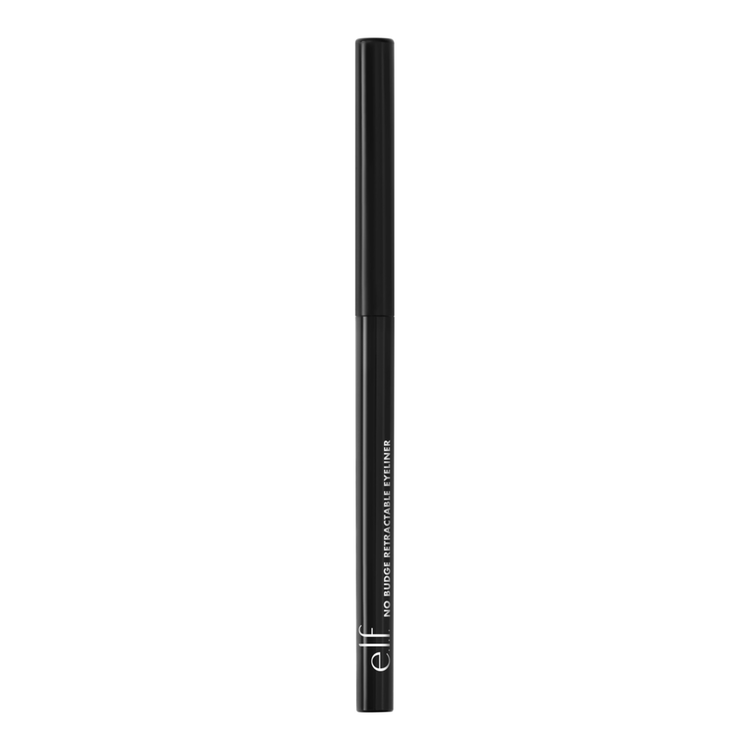 e.l.f. No Budge Retractable Eyeliner Lápiz delineador de ojos retráctil cremoso y resistente al agua.
