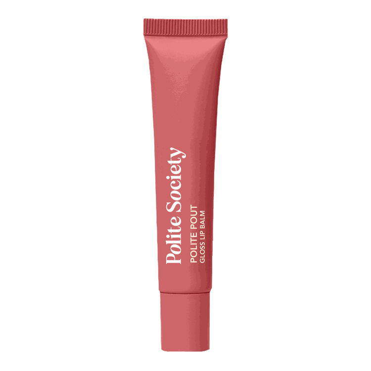 Polite Pout Glossy Lip Balm - Bálsamo labial brilloso, para una hidratación intensa