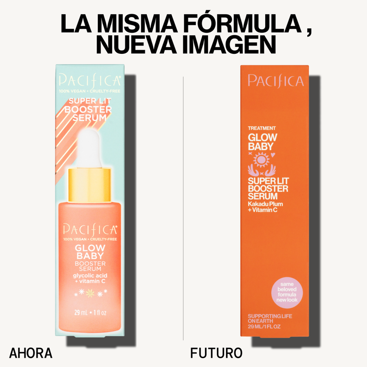 Glow Baby Vitamin C Booster - Suero facial, aumenta el brillo y la luminosidad