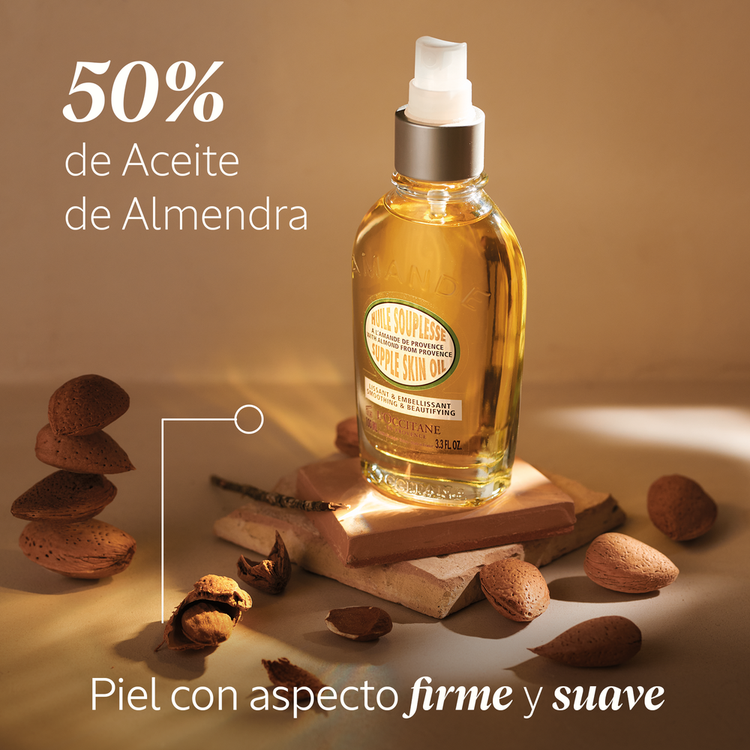 Aceite reafirmante, piel más suave y lisa