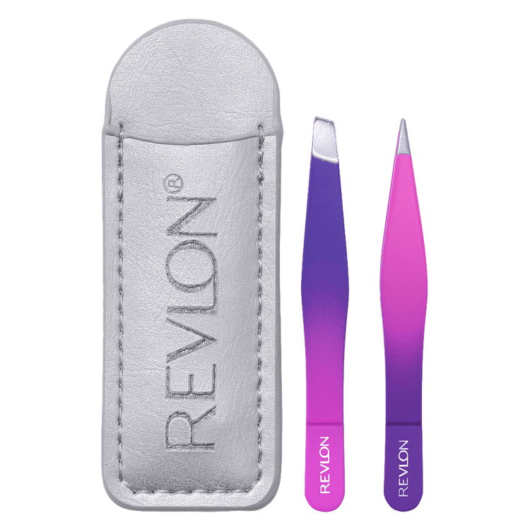 Revlon Bt Pinzas para cejas tamaño ideal para viaje