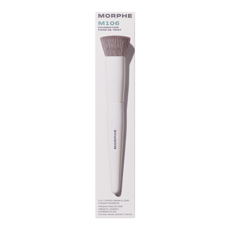 M106 Flat-Topped Brocha para base acabado impecable