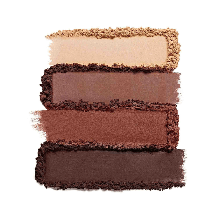 The Essential Eyeshadow Quad - Cuarteto de sombras, efecto de larga duración