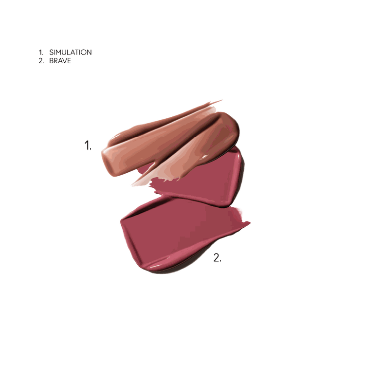 Set de labios - Satin Simulation Lip Duo, edición limitada