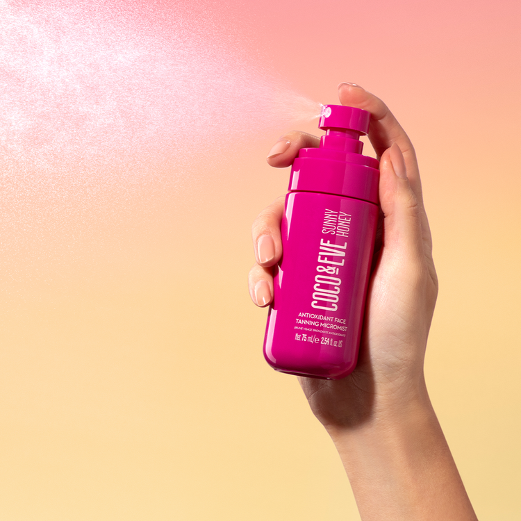Antioxidant Face Tanning Suero autobronceador bronceado radiante