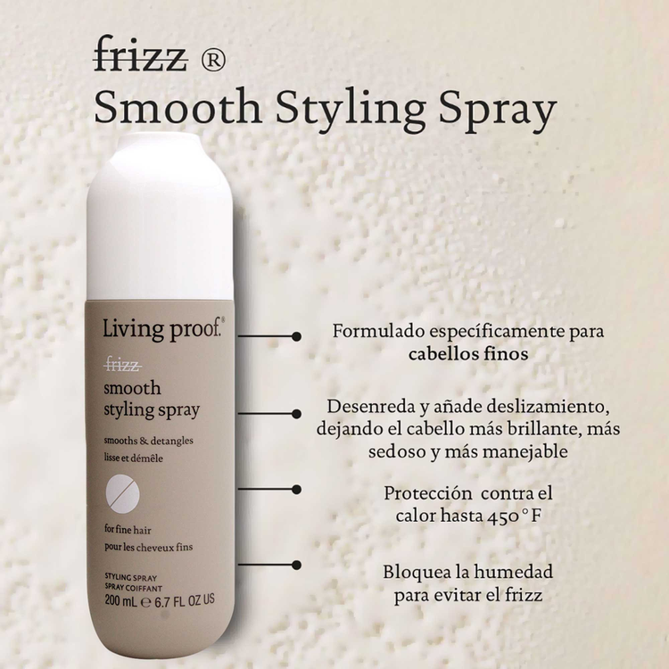 No Frizz - Spray anti‑frizz, cabello más suave y saludable