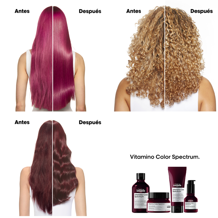 Vitamino Color Spectrum - Acondicionador, suavidad y color prolongado