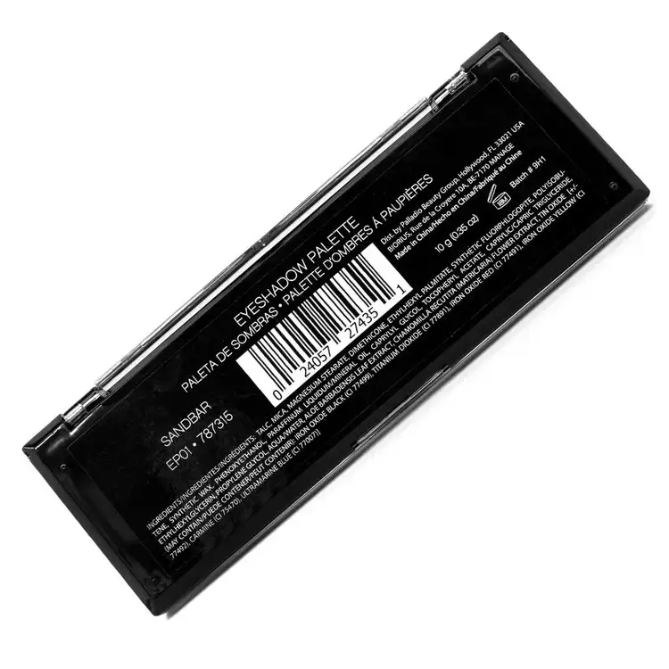 Eyeland Vibes - Paleta de sombras, colores vibrantes y mate