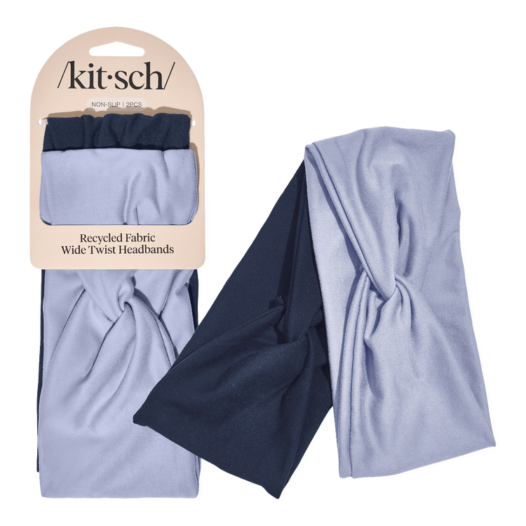 RECYCLED FABRIC Diademas turbantes elásticas de tela reciclada estiliza tu cabello