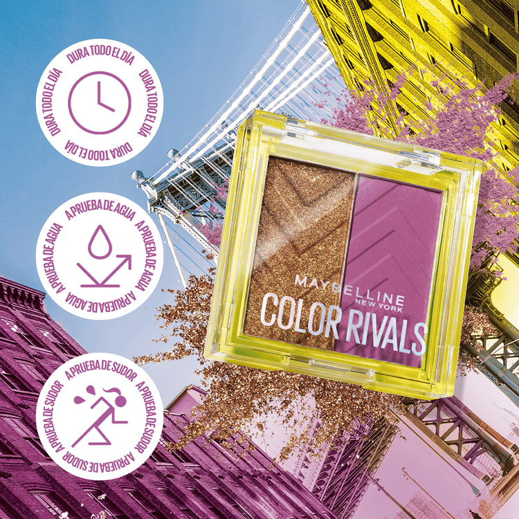 Color Rival - Sombras, acabado de larga duración