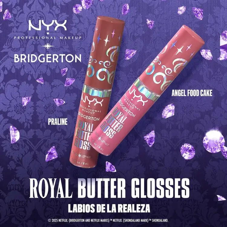 Bridgerton Royal Butter Gloss - Brillo labial, fórmula de larga duración