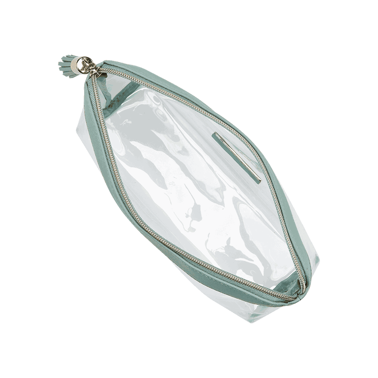 Tartan and tiwne - Bolso transparente color menta