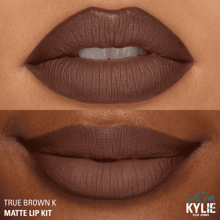 Kylie Cosmetics King Kylie Collection - 2-Piece Matte Lip Kit, lip kit acabado mate con cobertura completa