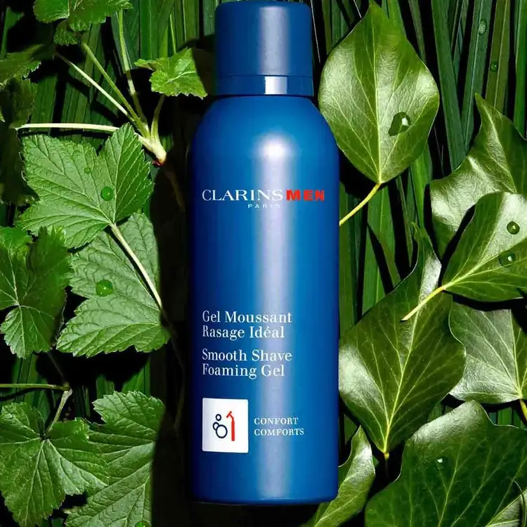 Clarins Men - Gel de afeitado, textura espumosa
