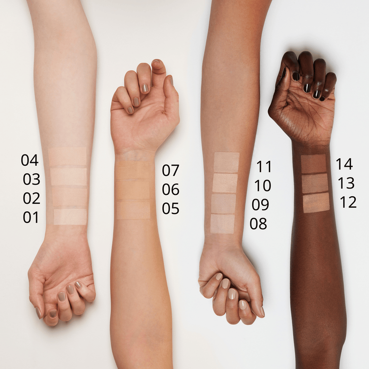 16H Cover & Last Powder Foundation - Polvo + bronceador, cobertura duradera efecto mate