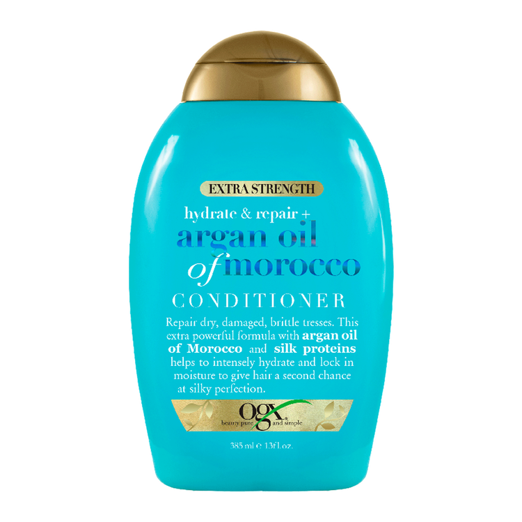 OGX Hydrate + Repair Argan Oil Of Morocco Extra Strength - Acondicionador, hidratante y reparador