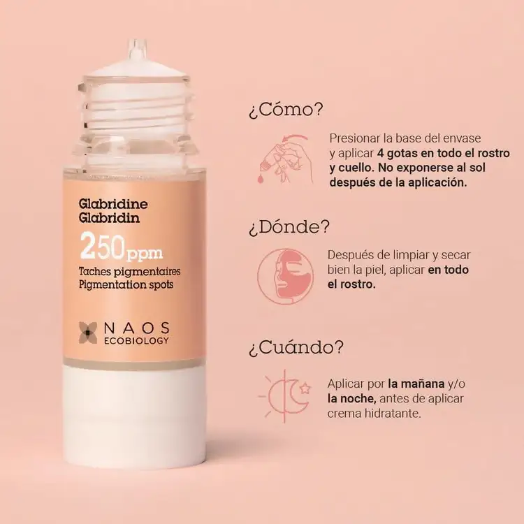 Glabridina - Suero facial, activos puros para manchas oscuras