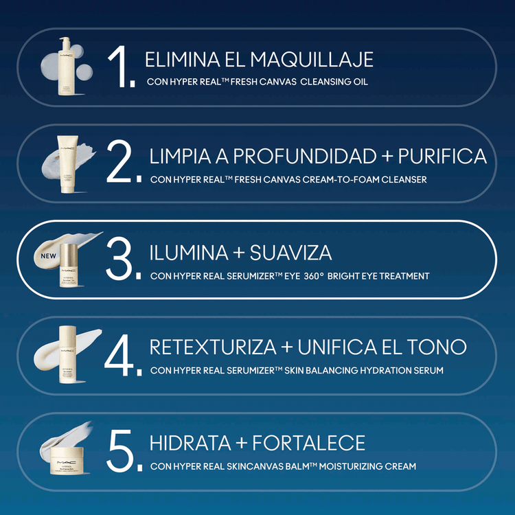 Hyper Real Fresh Canvas Cream To Foam Limpiador en crema limpia, suaviza e hidrata piel