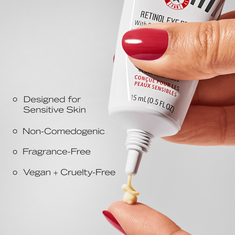 Retinol Eye Cream with Squalane + Ceramides Crema para ojos ideal para la zona de ojos