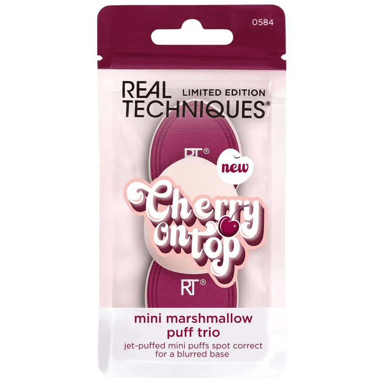 Cherry On Top - Set de esponjas mini puff, perfectas para base y corrector