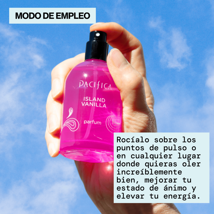Island Vanilla Perfume en spray fragancia especial