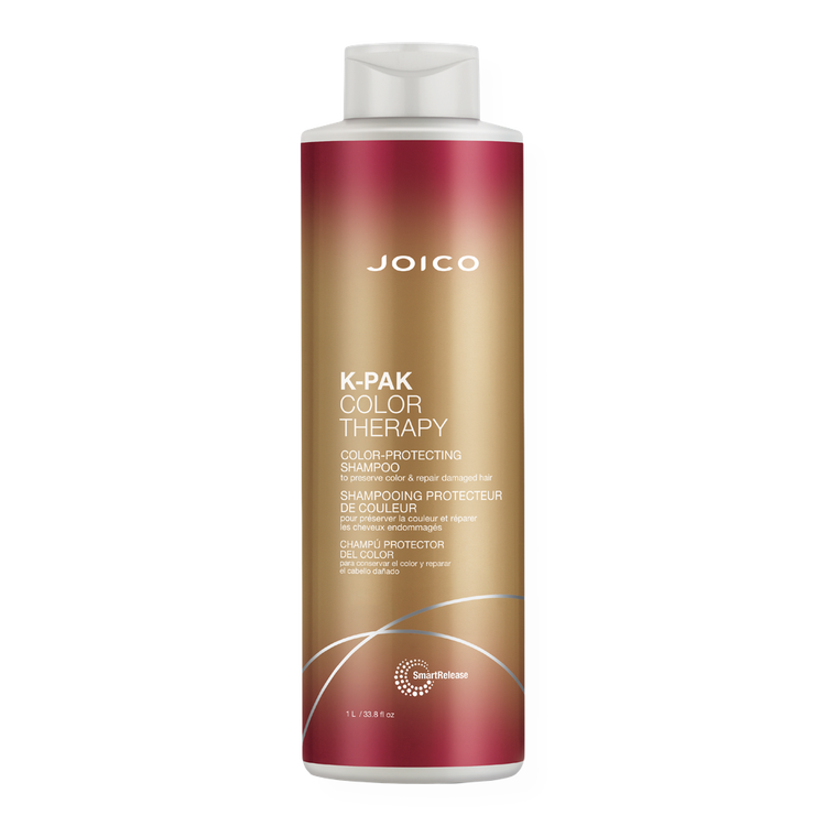 K-PAK Color Therapy Color-Protecting Shampoo elimina suciedad