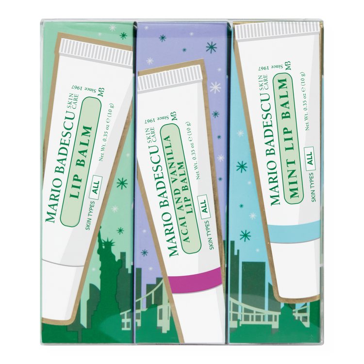 Lip Balm Trio - Set de tres bálsamos labiales, edición limitada