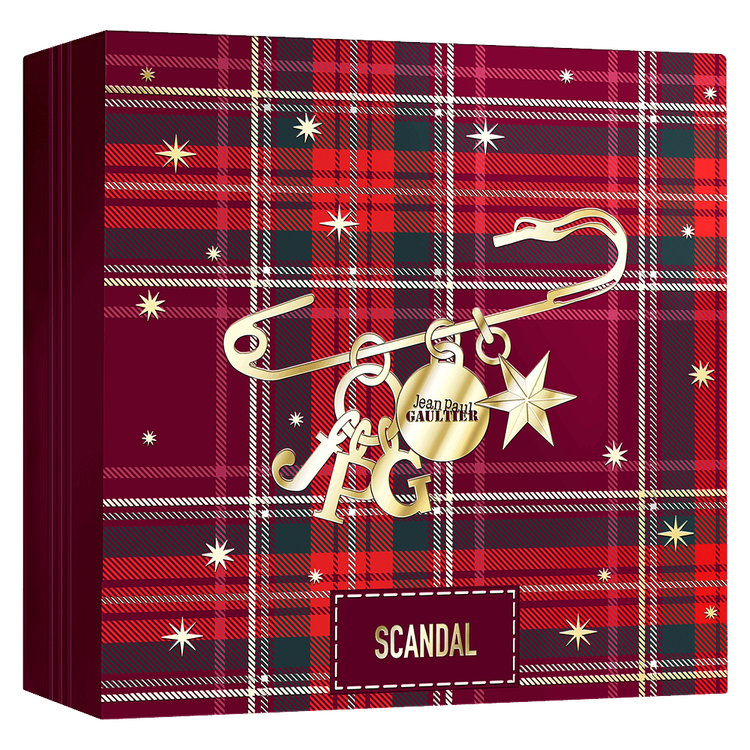 Scandal - Set de regalo, Eau de Parfum 80 ml + Body Lotion 75 ml + Mini