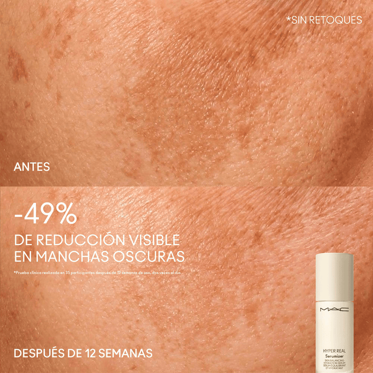 Hyper Real Serumizer Suero facial, hidrata, retexturiza y da luminosidad