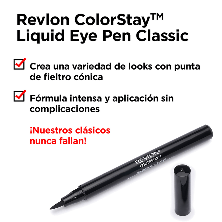 Delineador para ojos color impactante duradero