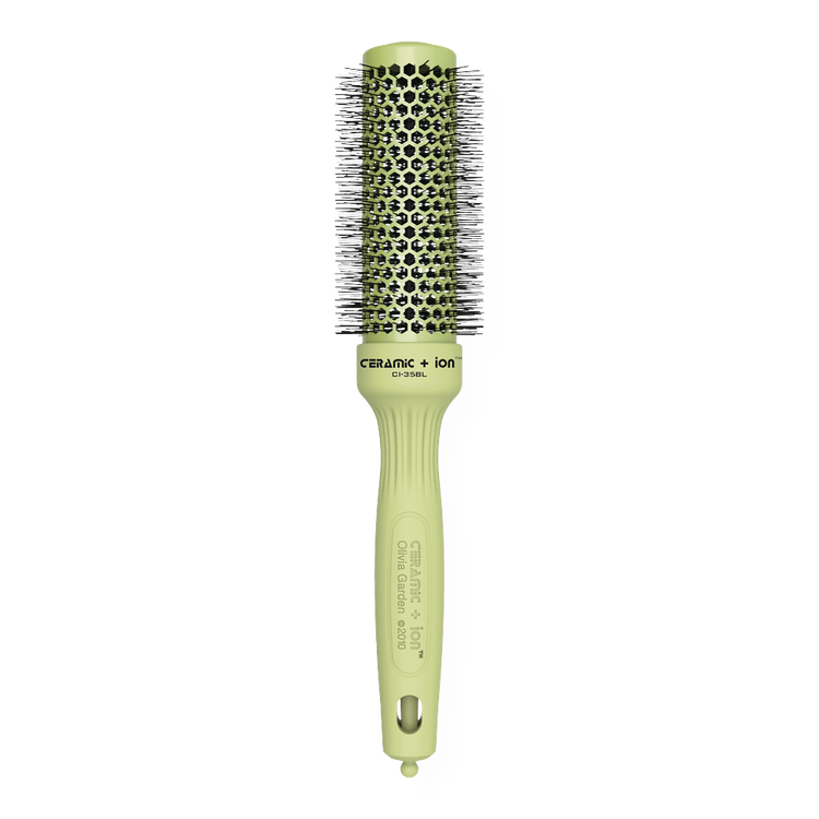 Ceramic + Ion Blossom Thermal - Cepillo para cabello, estilizado rápido y constante