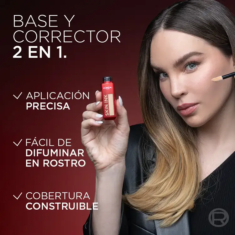 Infallible Skin Ink - Base de maquillaje y corrector, de larga duración