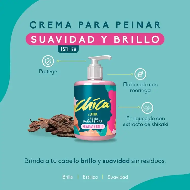 Crema para peinar, hidratante