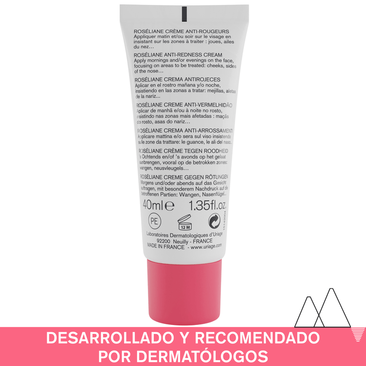 Roséliane - Crema antirojeces 40 ml, ayuda a disminuir la apariencia de las rojeces