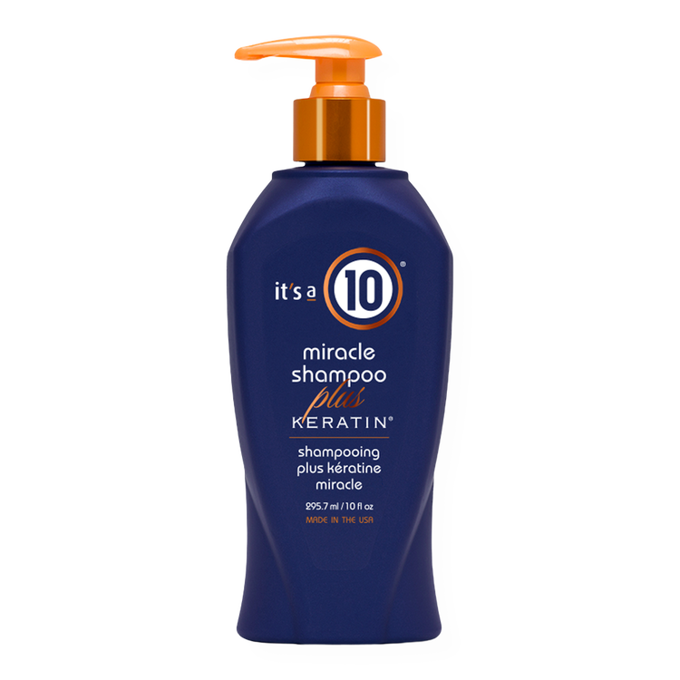 Miracle Shampoo Plus Keratin Shampoo 10 beneficios para el cabello