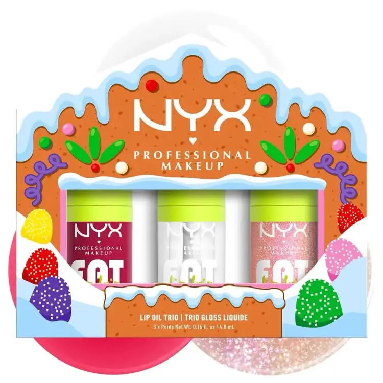 Gingerbaddie - Fat Oil Trio, set de aceite labial de edición limitada