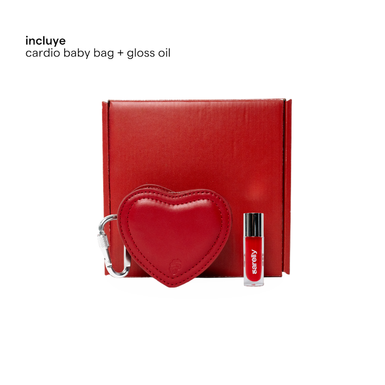 Chapulín Colorado x Sarelly - Mini Gloss Oil + Cardio Baby Bag
