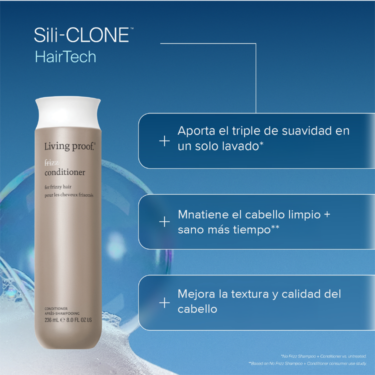 No Frizz - Acondicionador, elimina frizz y protege contra la humedad