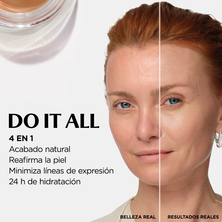 Do It All Sheer Tint Face Balm - Base de maquillaje de cobertura construible, hidrata hasta 24 hrs, 18 gr