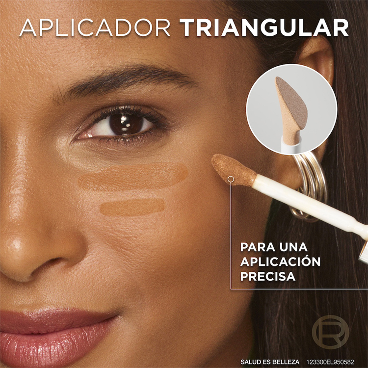 True Match Radiant Serum Concealer - Corrector líquido, con ácido hialurónico y cafeína