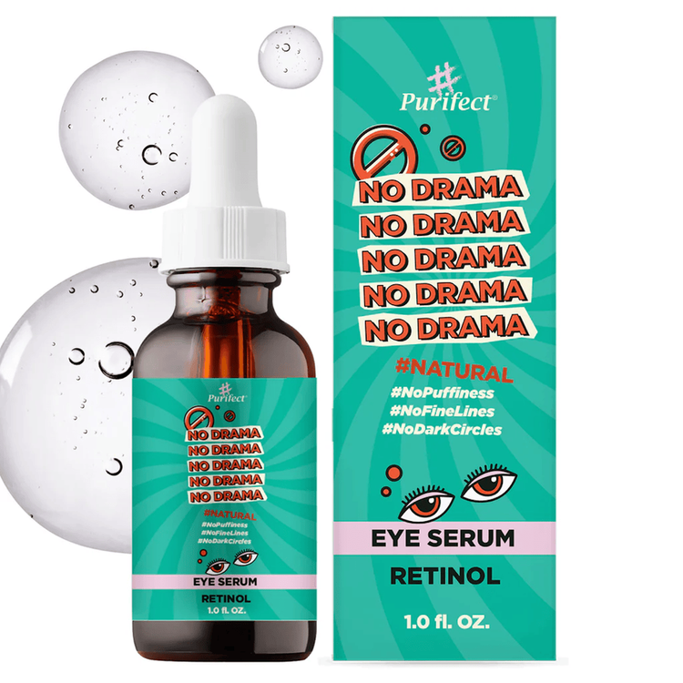 Eye Serum No Drama Retinol Suero de ojos renueva ojos con retinol