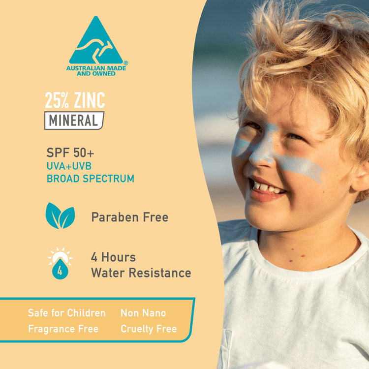 Zinc Stick - Protector solar, SPF 50+ y minerales