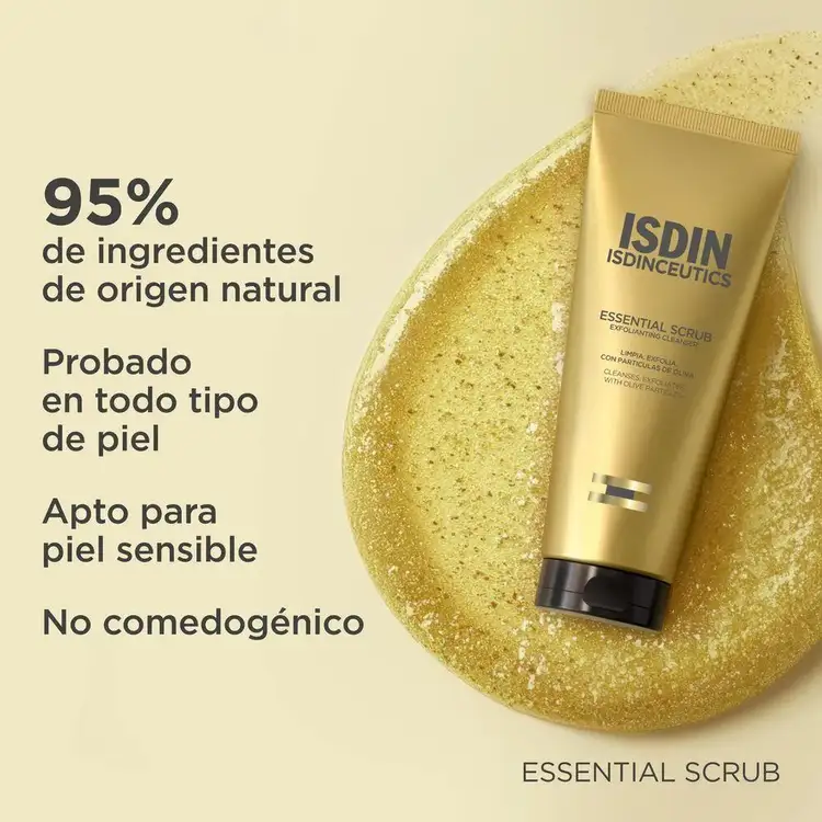 Isdinceutics Limpiador facial con particulas exfoliantes suaves