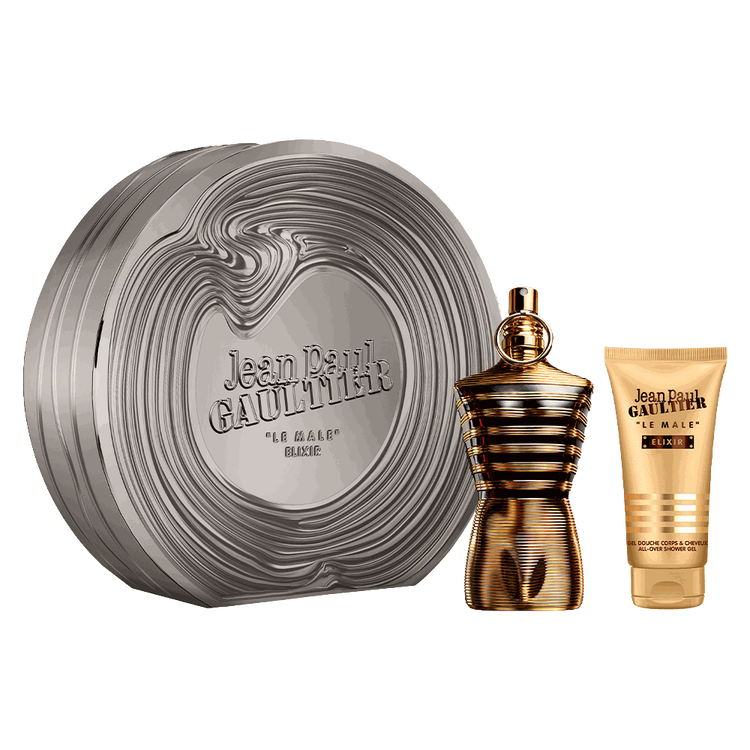 Le Male Elixir - Set de regalo, parfum 125 ml + All Over Body Shower