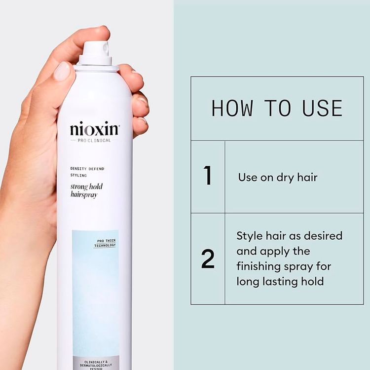 3D Styling - Spray fijador, para cabello grueso