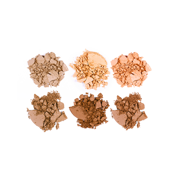 Contour Powder Kit Kit de contorno en polvo acabado mate y brillante