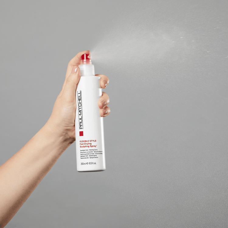 Paul Mitchell Fast Drying Sculpting Spray texturizador añade brillo al peinado