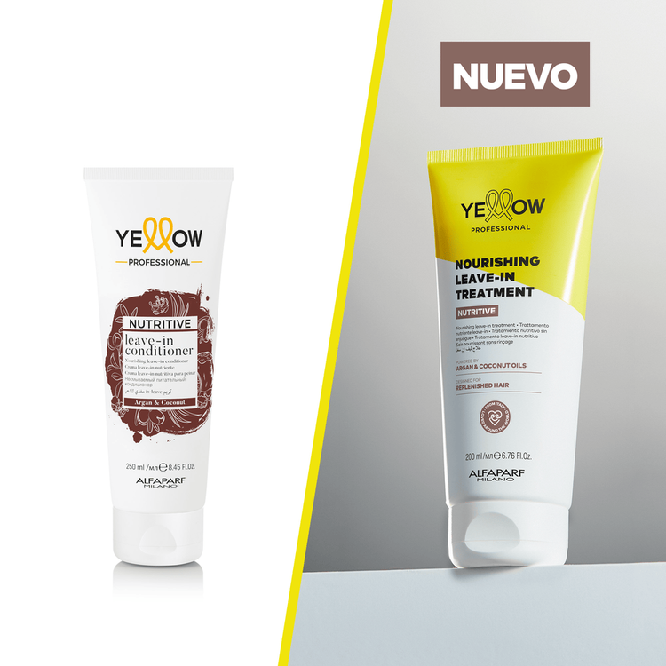 Yellow Hair Care Leave‑in desenreda y mantiene hidratación duradera