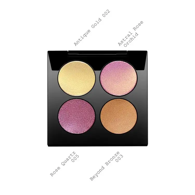 Blitz Astral Quad Palette tonos metálicos